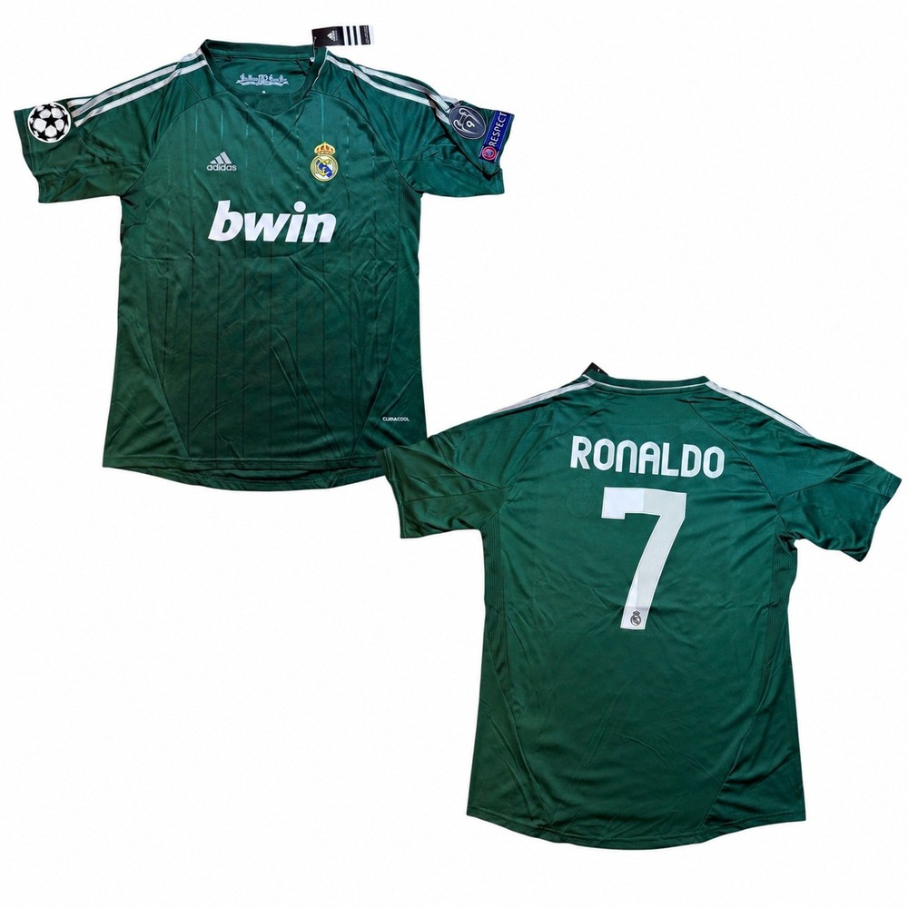 Adidas Real Madrid 2012 Ronaldo 7 110 Years Jersey Green XL New NWT